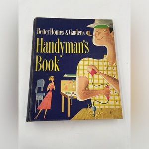 Vintage Better Homes and Gardens Handyman's Book 5 Ring Binder 1957